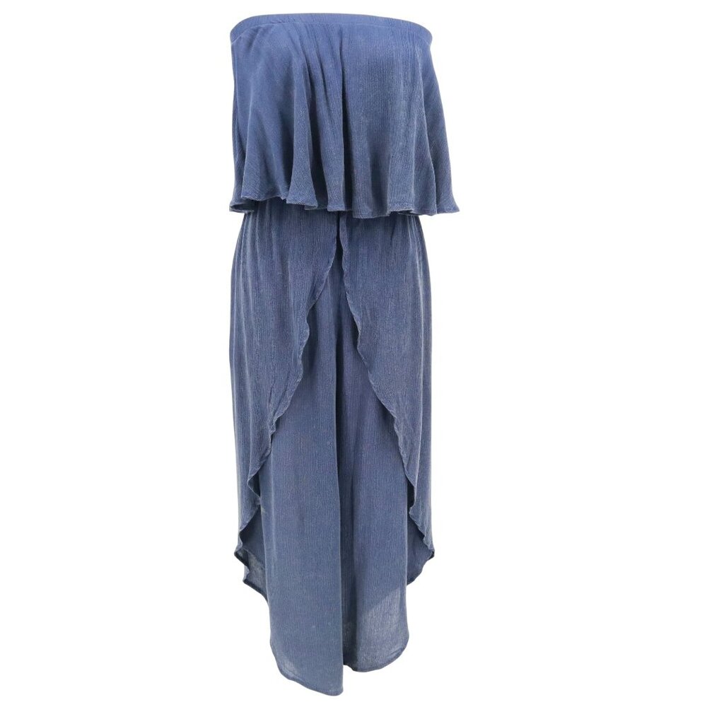 Kori Jumpsuit Women S Blue Boho Elegant Resort Romantic Vacation Beach Feminine